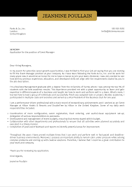 Wow your future employer with this simple cover letter example format. Event Manager Cover Letter Example Kickresume