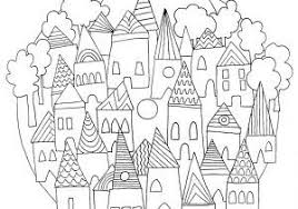 Disegno Di Mandala Con Paesaggio Da Colorare Disegni Da Colorare E Con Mandala Alberi Da Colorare E Cityscape Ma Disegni Da Colorare Disegni Disegno Di Mandala