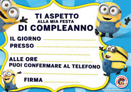 Biglietto Invito Minions2 Jpg 2 480 1 748 Pixel Feste Di Compleanno Minion Compleanno Compleanno Minion