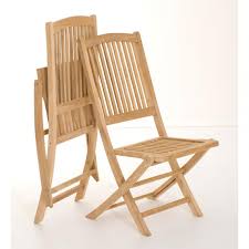 Chaise pliante de jardin en teck massif oléron. Ensemble De 2 Chaises De Jardin Lombock En Bois Teck 3 Suisses