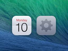 Calendar Settings App Icon Design Icon Design Graphic Design Logo