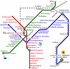 View in pdf format (1.98 mb). Athens Metro Map Travel In Greece With Dolphin Hellas