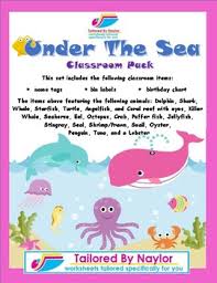 Under The Sea Classroom Items