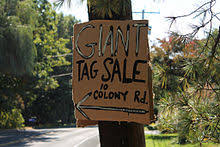 Garage sales are an excellent way to clear out items and make more room in your home while also making some money. Garage Sale Wikipedia
