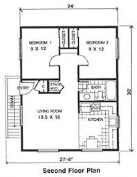 It consists of two bedrooms, a furnished and equipped kitchen, a large living the sale value is also included in the garage. Over Sized 2 Car Garage Apartment Plan With Two Story 1440 1 24 X 30