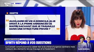Auxiliaire de vie a domicile. Auxiliaire De Vie A Domicile Ai Je Le Droit A La Prime Annoncee Ce Matin Bfmtv Repond A Vos Questions Video Dailymotion