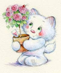 Image Library Designs Original Illustrations Occasions Christmas Greetings Cards Desenhos Bicho De Estimacao Desenhos Para Pintura