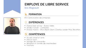 Maybe you would like to learn more about one of these? Cvvideo Employe Libre Service A Cholet Youtube