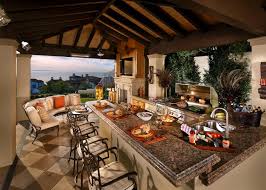 Mar 14, 2014 · the more convenient this kitchen is to your indoor one, the less travel for items such as seasonings, utensils, dinnerware and food items. Covered Outdoor Kitchen With Built In Bar Hgtv