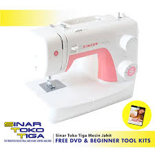 Pegangan pada mesin dan penutup kanvas yang disertakan membuat mesin jahit ini nyaman untuk penggunaan kelas menjahit dan. Singer Simple 3210 Mesin Jahit Portable Multifungsi Shopee Indonesia