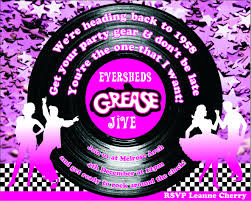 Check spelling or type a new query. Personalised Grease Lightening Party Invitation For A Corporate Function Year End Party Grease Party Grease Themed Parties Grease Theme