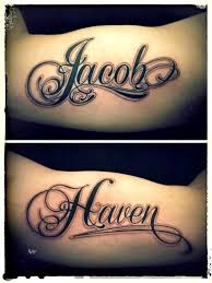 Tattoos Names Ideas Name Tattoos Tattoos With Kids Names Tattoo Fonts