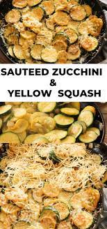 This Simple Sauteed Zucchini And Yellow Squash Recipe Is A Perfect Side Dish Year Round Loaded W Yellow Squash Recipes Sauteed Zucchini Healthy Squash Recipes