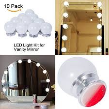 Choose from contactless same day delivery, drive up and more. Ollny Hollywood Style Led Vanity Mirror Lights Kit 10 Dimmable Light Bulbs Stick Vanities Makeup Tabl Vanity Mirror Vanity Mirror Lights Mirror With Lights