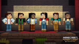 Reuben appeared to be an actual minecraft pig with the addition of eyebrows and larger eyes. Minecraft Story Mode Hands On This One S For The Fans Pcworld