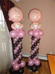 Bella Balloons Of Long Island Baby Showers Commack Ny Baby Shower Balloons Baby Shower Balloon Decorations Girl Baby Shower Decorations