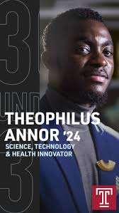 I'm incredibly honored to be recognized as a Temple 30 Under 30 awardee for  2025!