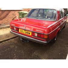 Image result for English Red 1980 Mercedes
