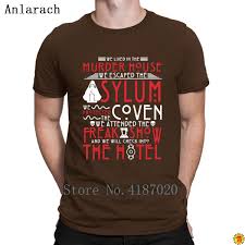 Us 13 99 12 Off American Horror Story We Lived In Murder House Tshirt Cute 2018 Better T Shirt For Men Fitness Clothing Personalized Trend In