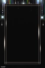 Download Premium Vector Of Rectangle Gold Frame With Sparkle Patterned On Gold Frame Black Background Wallpaper Poster Background Design