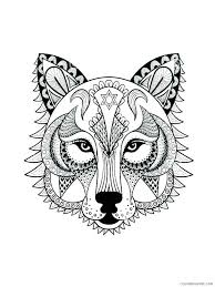 39+ wolf coloring pages for adults for printing and coloring. Adult Wolf Coloring Pages Wolf For Adults 4 Printable 2020 524 Coloring4free Coloring4free Com