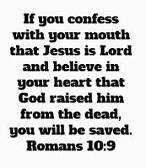 Image result for romans 10 9-10
