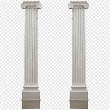 In architecture, pilasters are by definition engaged, meaning they sticks out from flat surfaces. Column Pilaster Desktop Column Mirror Structure Digital Image Png Pngwing