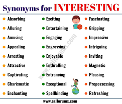 Interesting Synonyms Learn English Words English Writing Skills Learn English