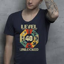 $19.99 get fast, free shipping with amazon prime & free returns return this item for free. Level 40 Unlocked Shirt Hoodie Sweater Longsleeve T Shirt