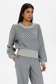 The perfect gift for you to give to that special someone. Karen By Simonsen Flint Stone Ittiekb Knitted Pullover Shop Flint Stone Ittiekb Knitted Pullover Here