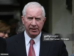 Garda Commissioner Fachtna Murphy arrives at Corrigan & Sons Funeral...  News Photo