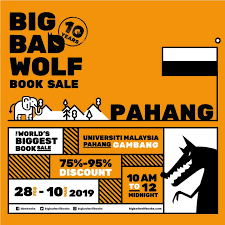 Open 24 hours a day! Big Bad Wolf Books Awooo I Ve Rested Enough And Now I M Back In Action All Ready For My Next Adventure In Pahang And I M Coming With My Collection Of Books At