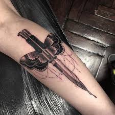 Here's the meaning behind a few of the classics: Some Butterfly Knife Tattoos To Cut Through Your Mind Tattoodo