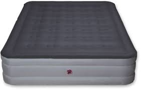 I think the sound it makes upon flipping. Coleman All Terrain Queen Dbl High Airbed Snowys Outdoors