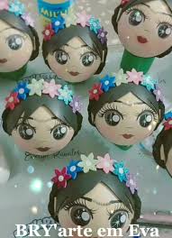 Bolitas De Goma Eva Navideñas