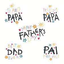 Inspirational father's day quotes and sayings from kids, quotations about father's love, life and emotions, fathers day status wishes, famous best heart touching dad quotes for father's day. Fathers Day Quotes Set Stock Vector Illustration Of Font 115872266