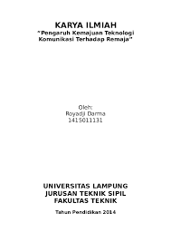 Check spelling or type a new query. Doc Karya Ilmiah Roy Darlan Academia Edu