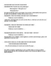 It allows the doctoral student the opportunity to. Exploratory Paper Topics