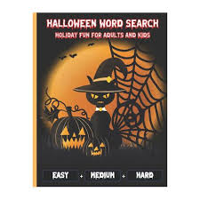 Halloween gifts skull white bucket with filled assorted candies 1.5 lbs. Halloween Word Search Holiday Fun For Adults And Kids Perfect Halloween Gifts For Adults And Kids And Adults Easy Medium And Hard Levels With Answe Buy Online In South Africa