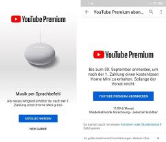 Maybe you would like to learn more about one of these? Google Home Mini Gratis Google Bietet Neuen Youtube Premium Nutzern Einen Kostenlosen Smart Speaker Gwb