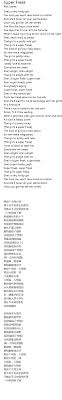 —based on the song super freak by rick james. Super Freak Lyrics Follow Lyrics