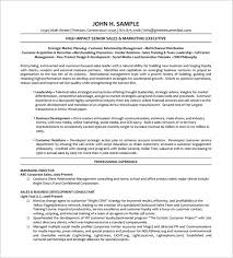 Executive Resume Template -12+ Free Word, Excel, PDF Format Download ...