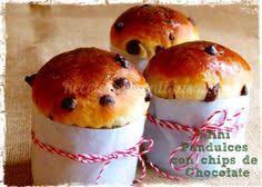 Mini Pan Dulce Con Chips De Chocolate Recetas De Cocina Pan De Dulce Chips De Chocolate Pan Dulce Recetas