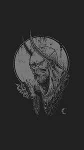  Pin By Brix Arcana On Macabre Skull Wallpaper Scary Art Satanic Art