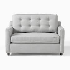 Best choice products convertible lounge sofa bed w/ adjustable back, wood frame, faux leather, tufted design. Drake Chair And A Half Twin Sleeper