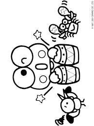 Keroppi coloring pages are a fun way for kids of all ages to develop creativity, focus, motor skills and color recognition. Keroppi Coloring