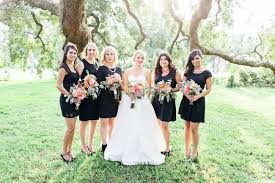 Charming Florida Brewery Wedding Joanna Colin Wedding Black Bridesmaid Dresses Bridesmaid