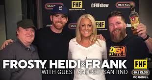 We did not find results for: Frosty Heidi And Frank With Guest Andrew Santino Klos Fm