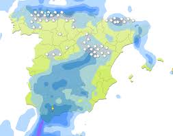 Precipitacion Lluvia Y Nieve En Espana El Tiempo Nieve En Espana Lluvia Precipitaciones