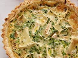 Brie And Broccoli Quiche Recipe Food Network Recipes Broccoli Quiche Recipes Quiche Recipes